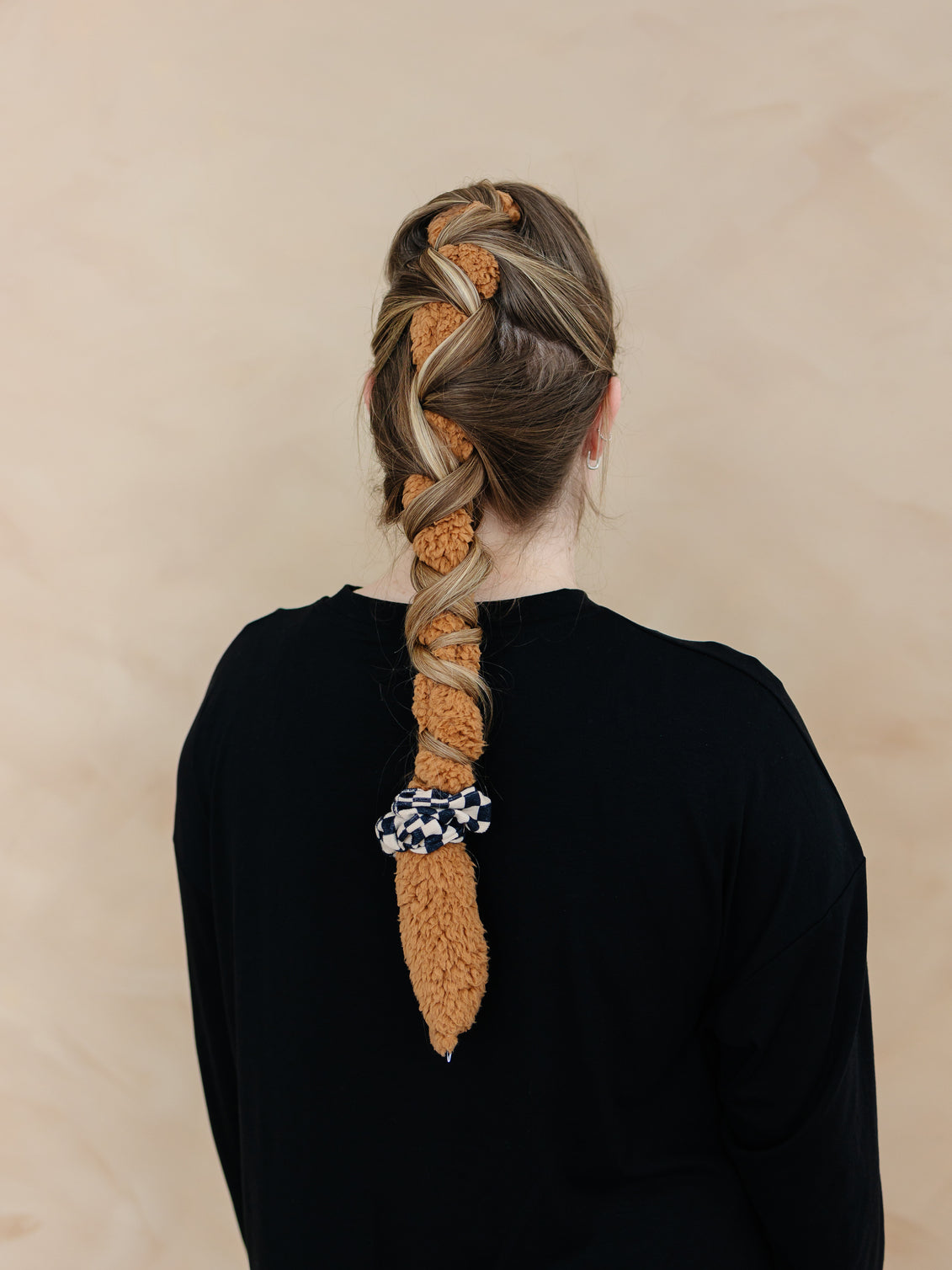 Unicorn French Braid Heatless Hair Curler