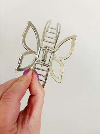 Metal Double Butterfly