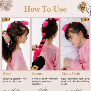 Unicorn|French Braid Heatless Curler