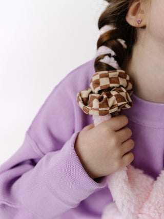 Checkered Scrunchie | Single