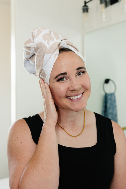 Summer Microfiber Hair Towel Drop