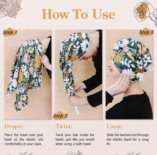 Microfiber Hair Towel
