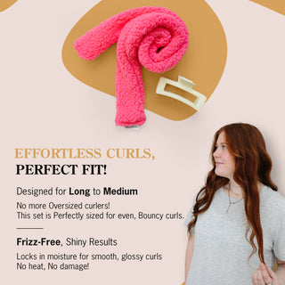 Heatless Curler | medium-long lengths