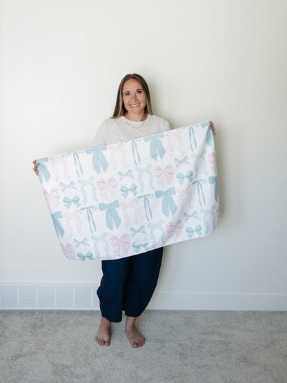 Dark Floral Microfiber Hair Towel