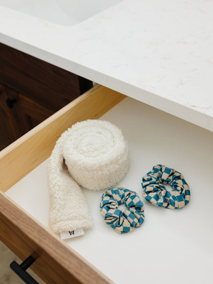 Checkered Scrunchie | Single