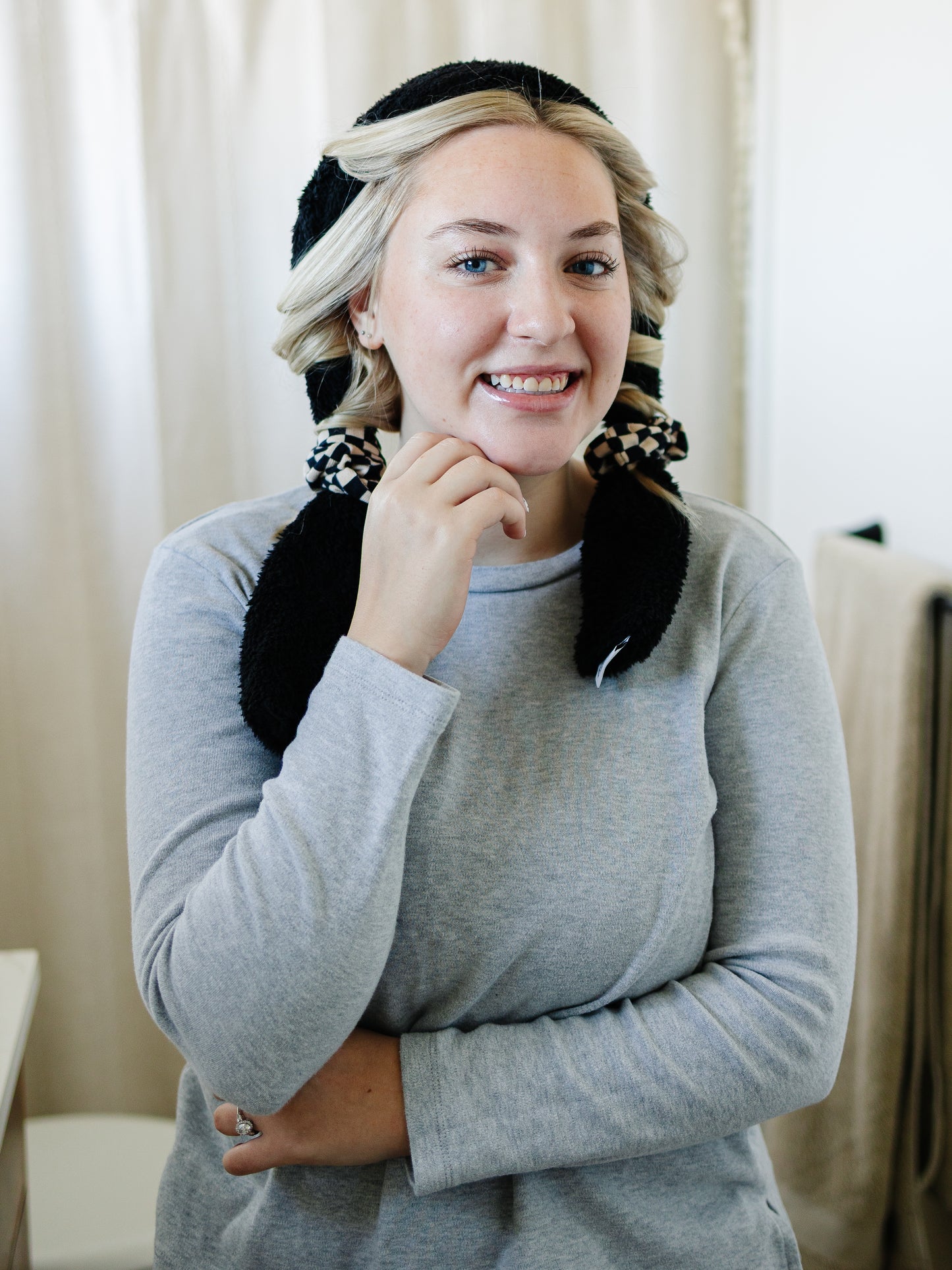 Heatless Curler | medium-short lengths