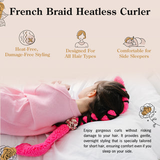 Unicorn|French Braid Heatless Curler