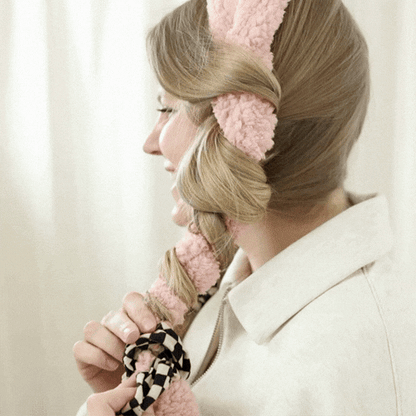 Heatless Headband Hair Curler | medium-long lengths
