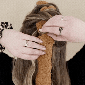Unicorn French Braid Heatless Hair Curler