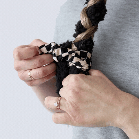 Checkered Scrunchie | Single