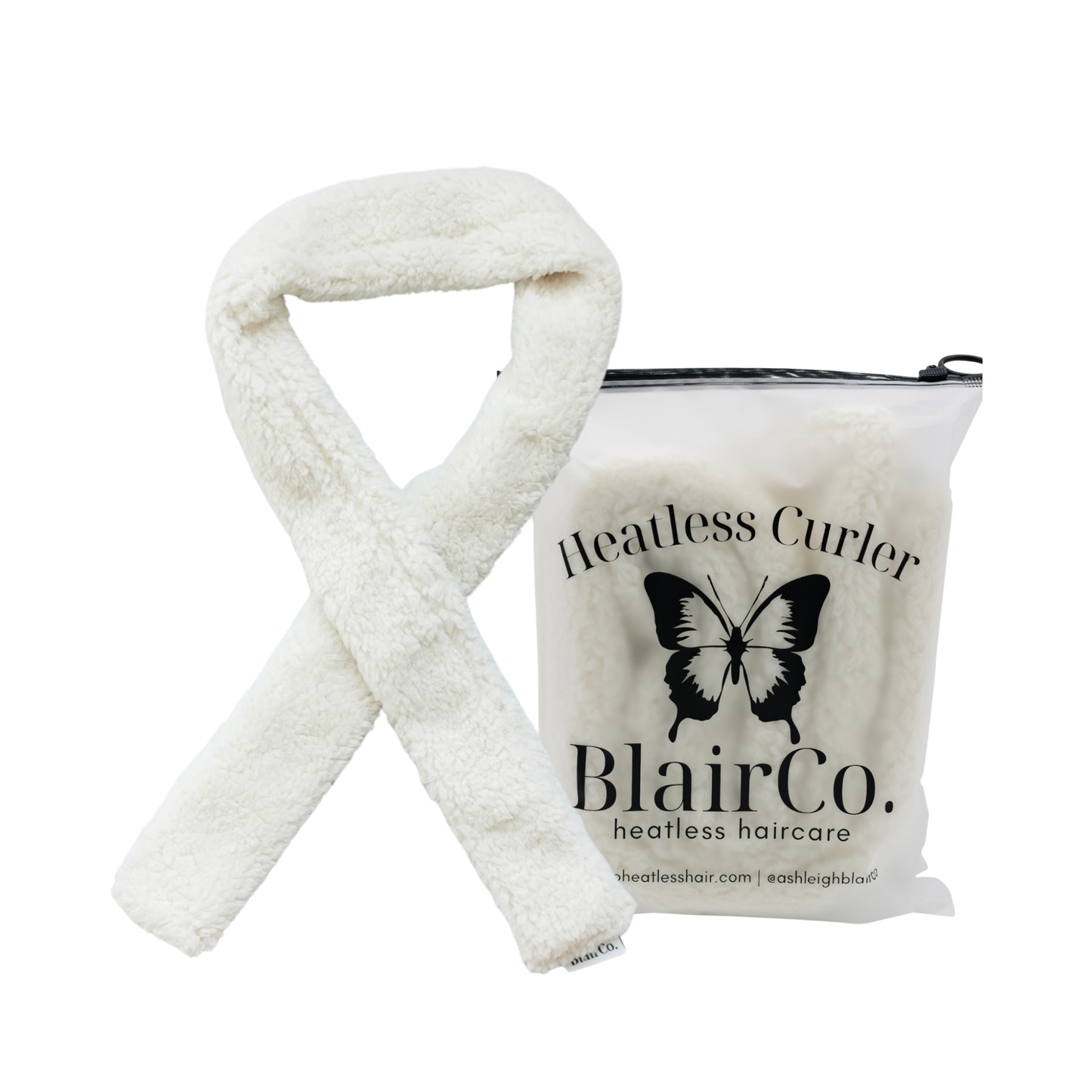 Heatless Headband Hair Curler | medium-long lengths